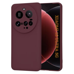Husa silicon Xiaomi 15 Ultra Techsuit SoftFlex, bordo