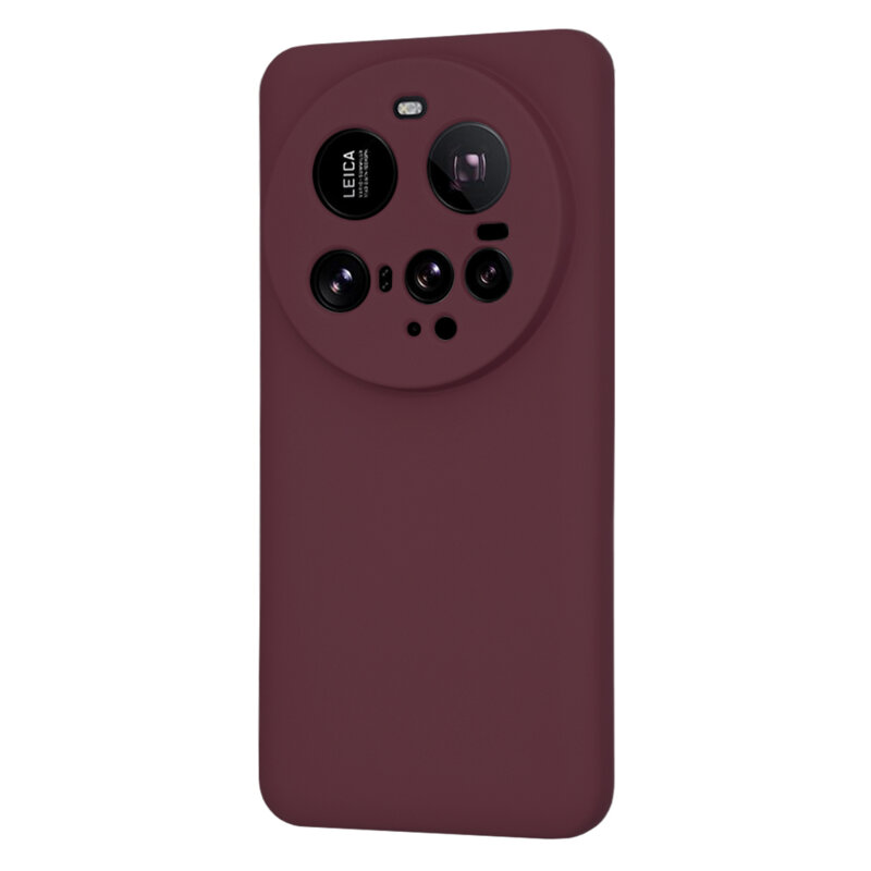 Husa silicon Xiaomi 15 Ultra Techsuit SoftFlex, bordo