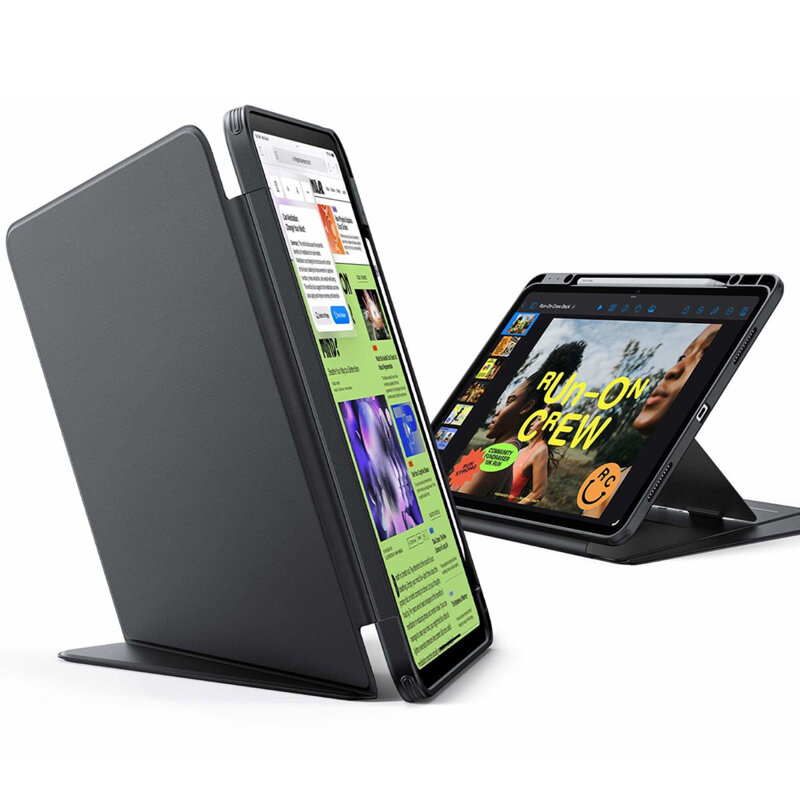 Husa iPad Air 13 (2025) ESR Flip Hybrid, negru