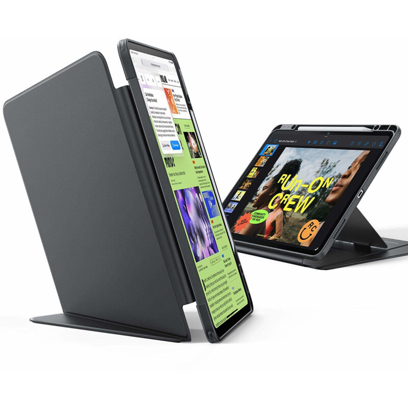 Husa iPad Air 11 (2024) ESR Flip Hybrid Pen, negru