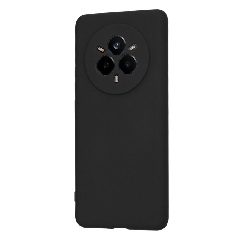 Husa silicon Realme 14 Pro Techsuit SoftFlex, negru