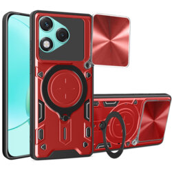 Husa Honor 400 Lite Techsuit CamGuard Pro, rosu