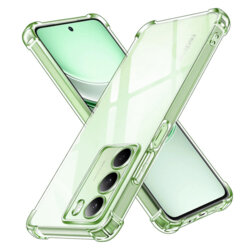 Husa Realme 14x Techsuit Shockproof Clear Silicone, transparenta