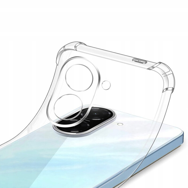 Husa Xiaomi Redmi A5 4G (Standard) Techsuit Shockproof Clear Silicone, transparenta