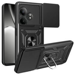 Husa Realme GT 6T protectie camera Techsuit CamShield Series, negru