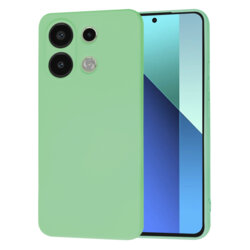 Husa silicon Xiaomi Redmi Note 13 4G Techsuit SoftFlex, verde deschis