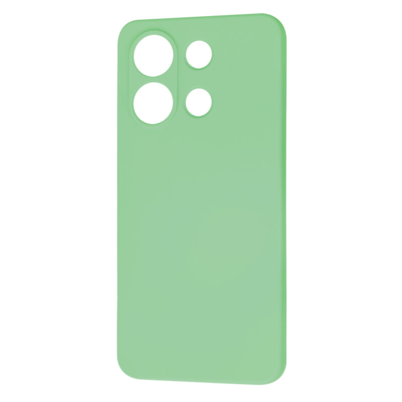 Husa silicon Xiaomi Redmi Note 13 4G Techsuit SoftFlex, verde deschis