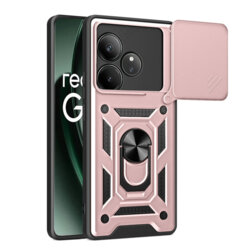 Husa Realme GT 6 protectie camera Techsuit CamShield Series, roz