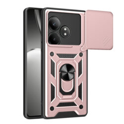 Husa Realme GT 6T protectie camera Techsuit CamShield Series, roz