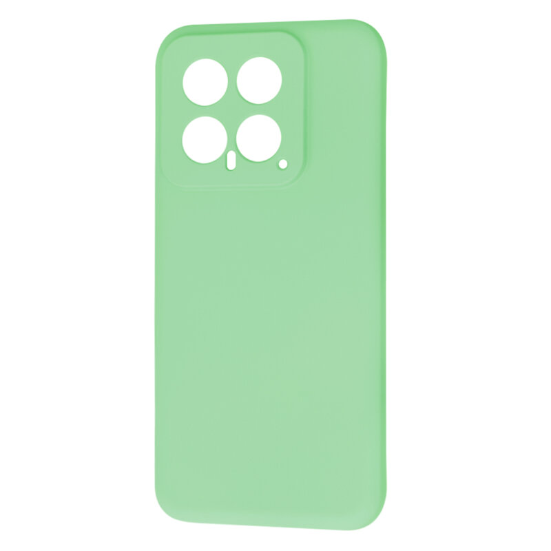 Husa silicon Xiaomi 14 Techsuit SoftFlex, verde deschis