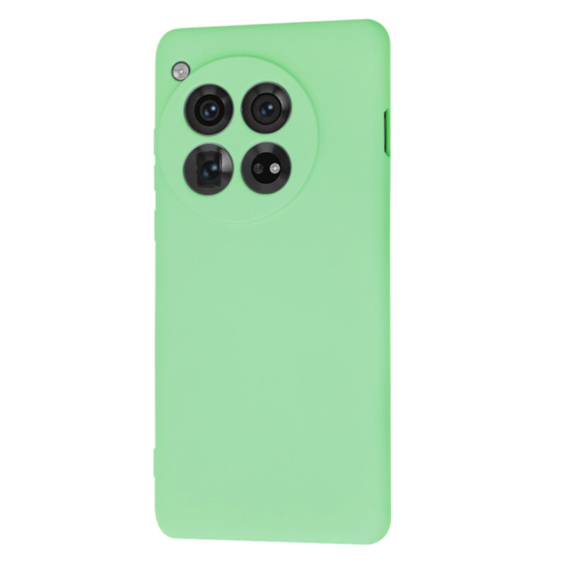 Husa silicon OnePlus 12 Techsuit SoftFlex, verde deschis