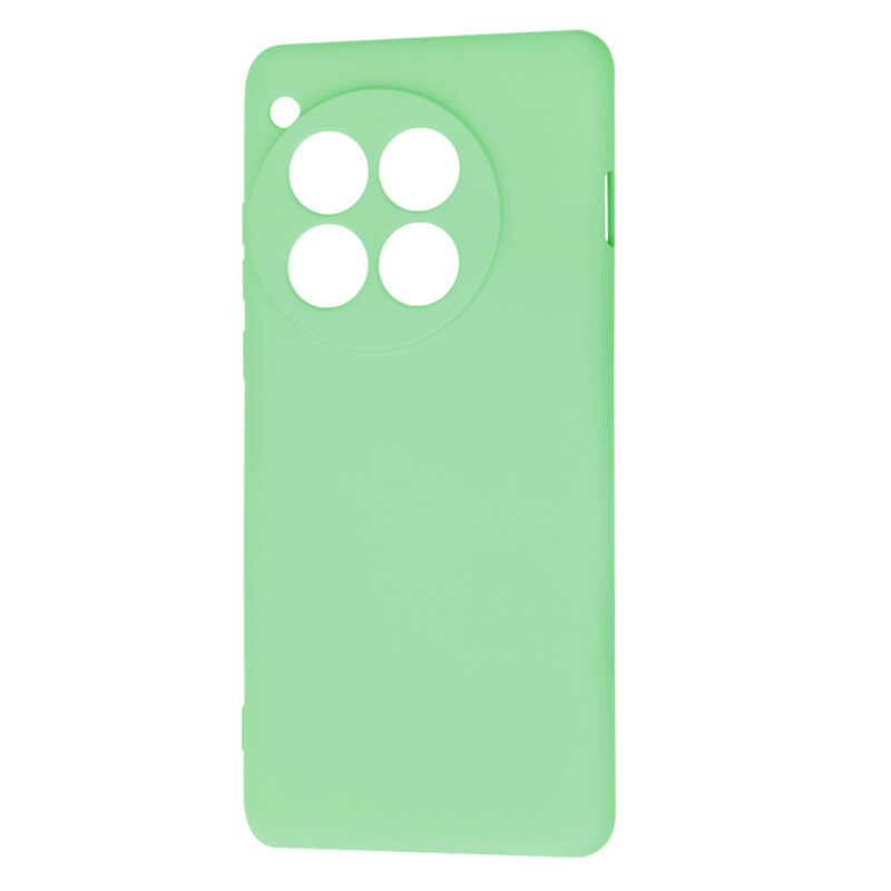 Husa silicon OnePlus 12 Techsuit SoftFlex, verde deschis