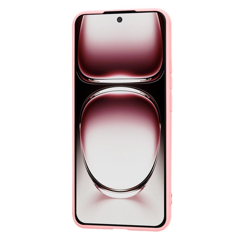 Husa silicon Oppo Reno12 Pro Techsuit SoftFlex, roz