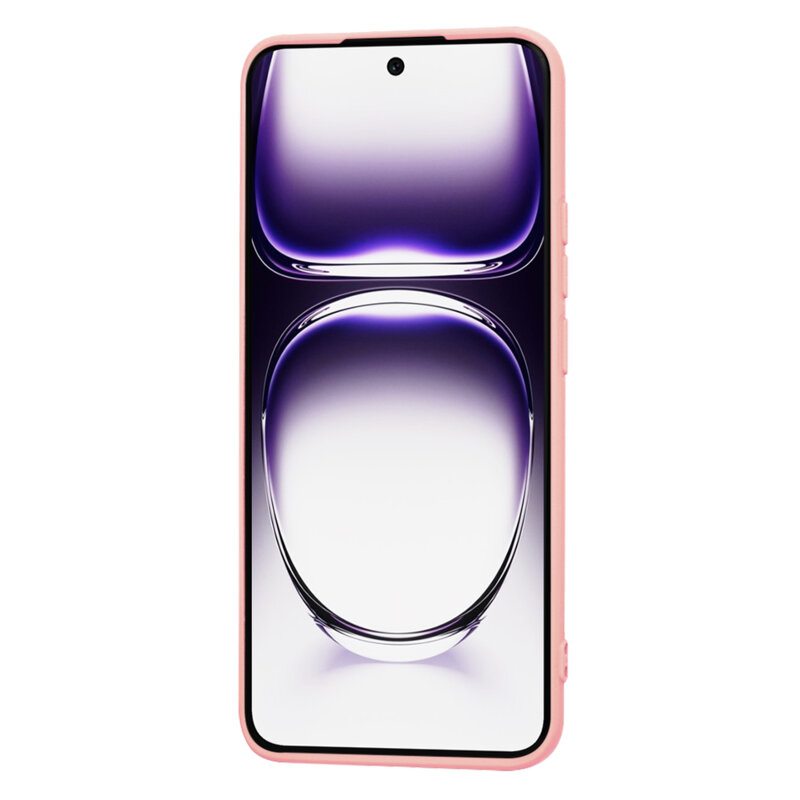 Husa silicon Oppo Reno12 Techsuit SoftFlex, roz