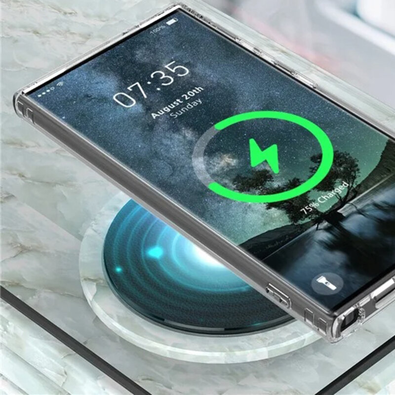 Husa Samsung Galaxy S25 Ultra Techsuit MagSafe Pro, transparenta