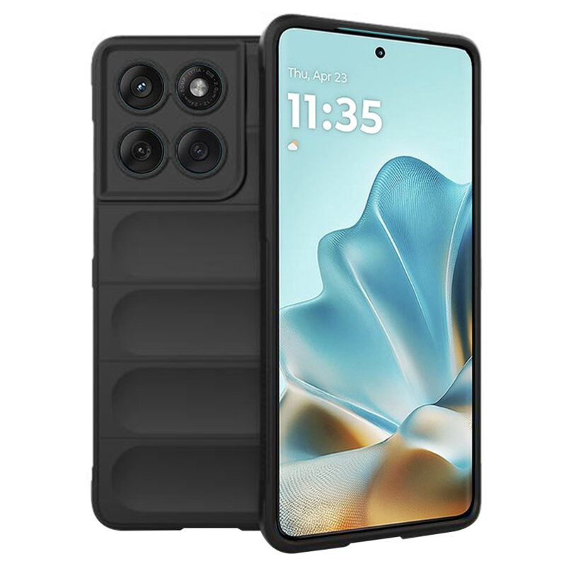 Husa Motorola Edge 60 Fusion Techsuit Magic Shield, negru