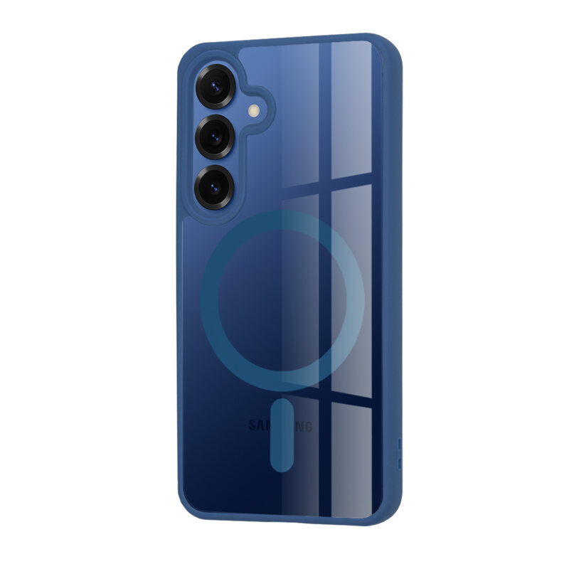 Husa Samsung Galaxy S25 Techsuit MagSafe Pro, albastru