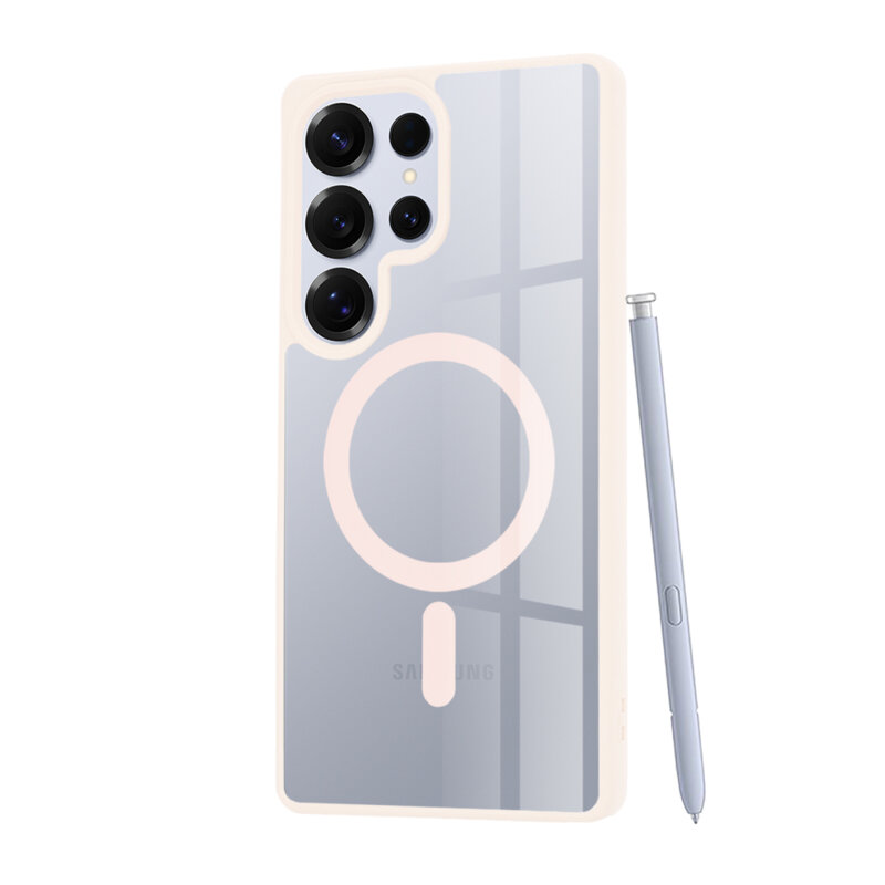 Husa Samsung Galaxy S25 Ultra Techsuit MagSafe Pro, roz