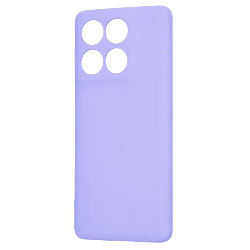 Husa silicon Motorola Edge 60 Techsuit SoftFlex, violet