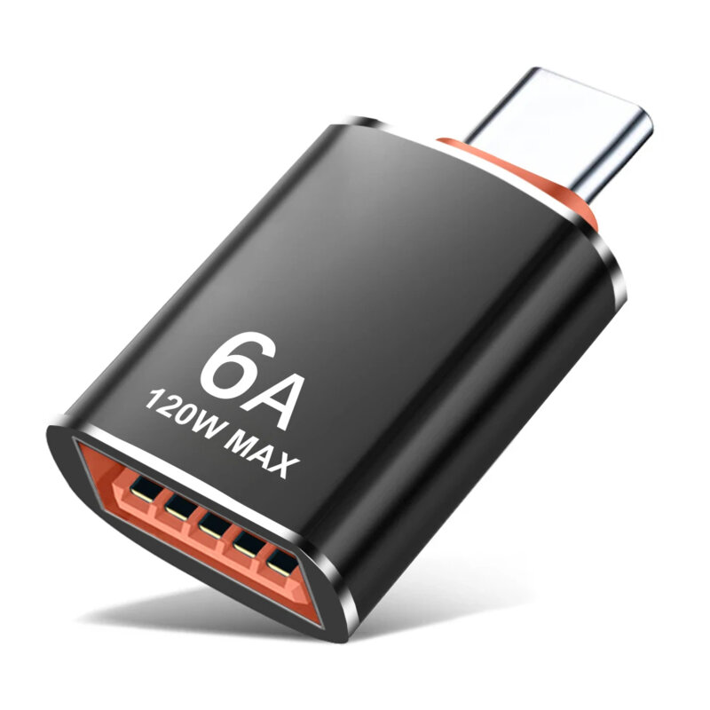 Adaptor OTG premium USB la Type-C, 5Gbps, 6A Techsuit A2