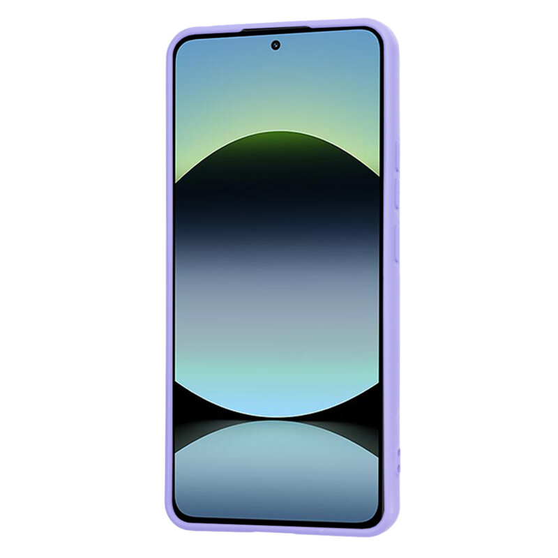Husa silicon Xiaomi Redmi Note 14 4G (Standard) Techsuit SoftFlex, violet