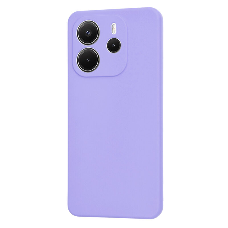Husa silicon Xiaomi Redmi Note 14 4G (Standard) Techsuit SoftFlex, violet