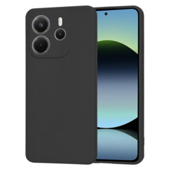 Husa silicon Xiaomi Redmi Note 14 4G (Standard) Techsuit SoftFlex, negru