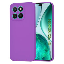 Husa silicon Honor X8c Techsuit SoftFlex, mov
