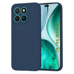 Husa silicon Honor X8c Techsuit SoftFlex, bleumarin