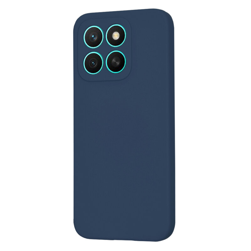 Husa silicon Honor X8c Techsuit SoftFlex, bleumarin