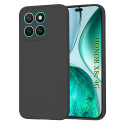 Husa silicon Honor X8c Techsuit SoftFlex, negru