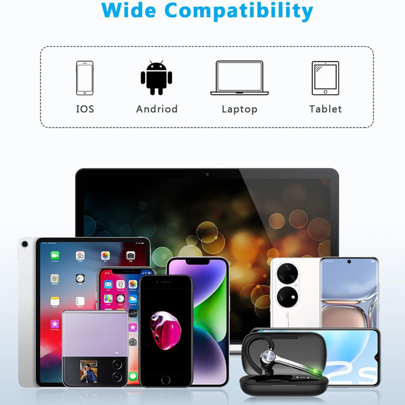 Casca Bluetooth 5.1. Multipoint Techsuit NeXound G7, 500mAh