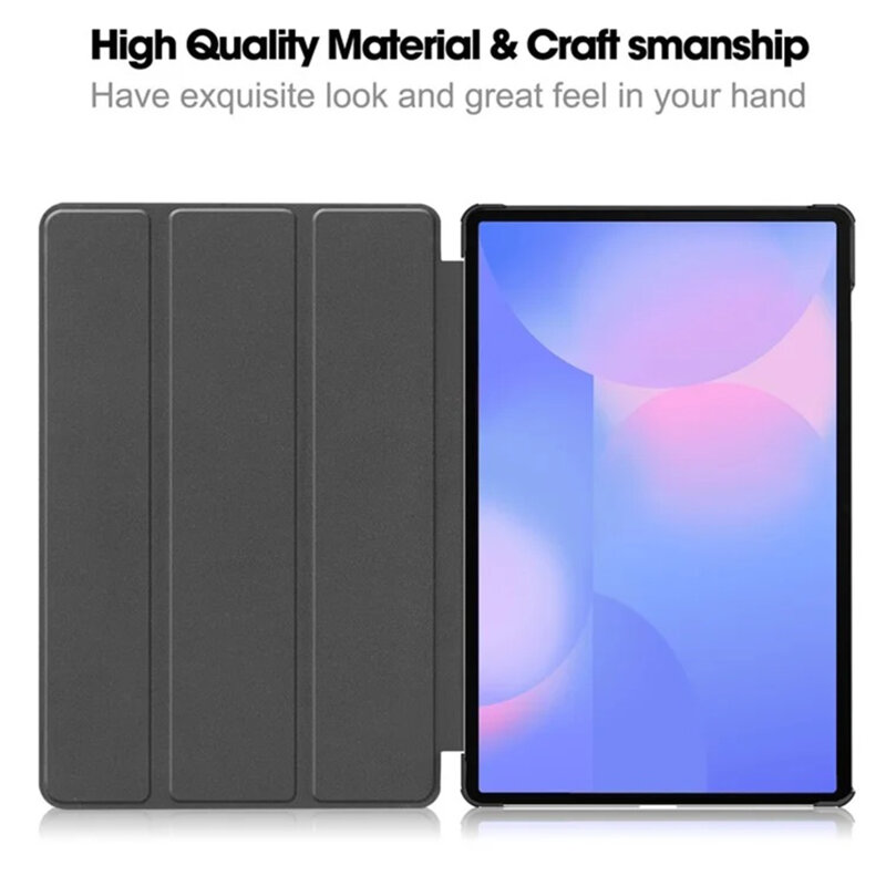 Husa Samsung Galaxy Tab S10 FE Plus Techsuit FoldPro, negru