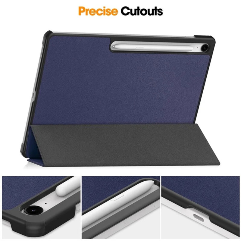 Husa Samsung Galaxy Tab S10 FE Plus Techsuit FoldPro, albastru