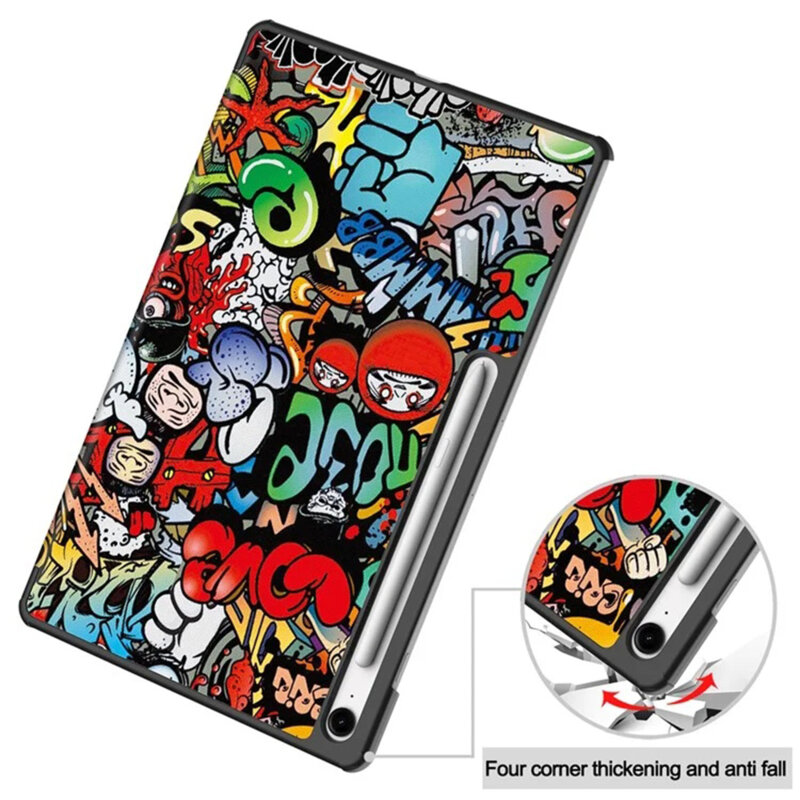 Husa Samsung Galaxy Tab S10 FE Plus Techsuit FoldPro, Urban Vibe