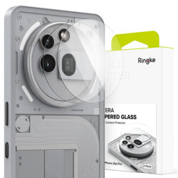 [Pachet 2x] Folie sticla camera Nothing Phone (3a) Pro Ringke Camera Tempered, transparenta