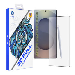 Folie sticla Samsung Galaxy S25 Ultra Lito 3D Full Cover, negru