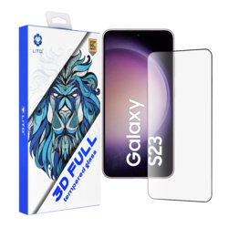 Folie sticla Samsung Galaxy S23 Lito 3D Full Cover, negru