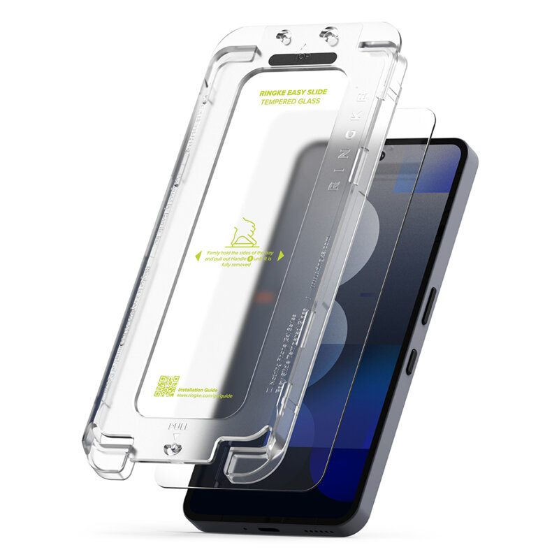 [Pachet 2x] Folie sticla Nothing Phone (3a) Pro Ringke Easy Slide Tempered Glass, transparenta