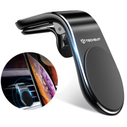 Suport auto magnetic Waterfall Techsuit S7, negru / argintiu
