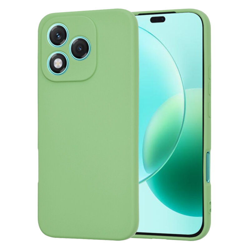 Husa silicon Honor 400 Lite Techsuit SoftFlex, verde deschis