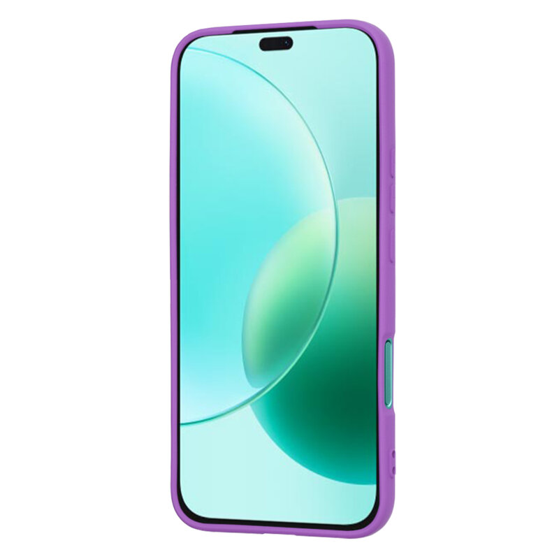 Husa silicon Honor 400 Lite Techsuit SoftFlex, mov
