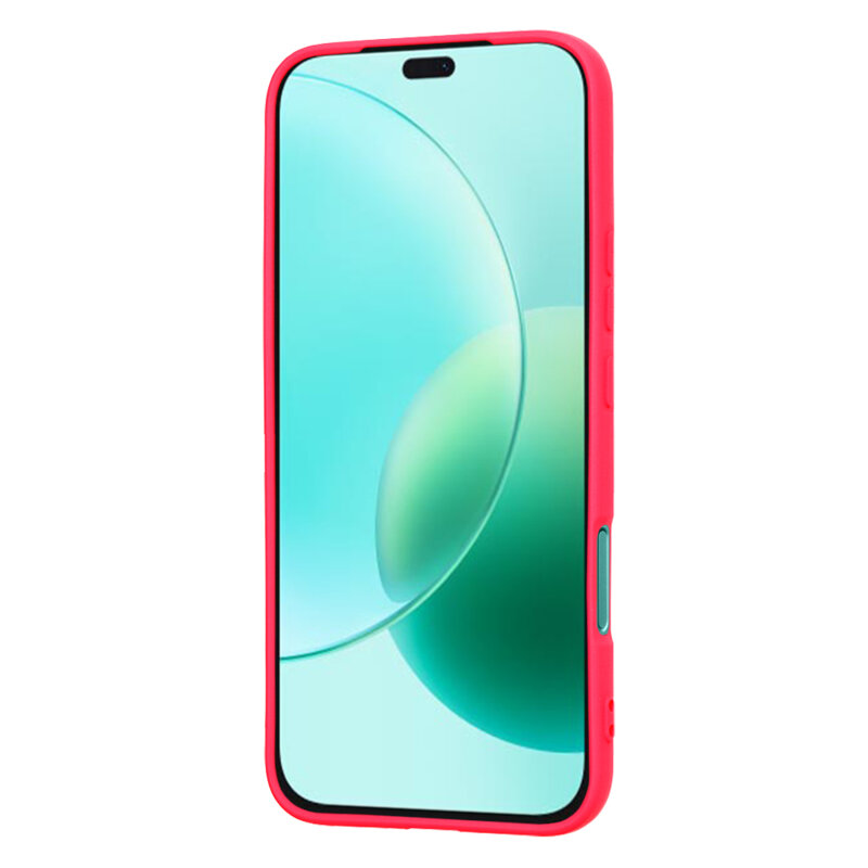 Husa silicon Honor 400 Lite Techsuit SoftFlex, fucsia
