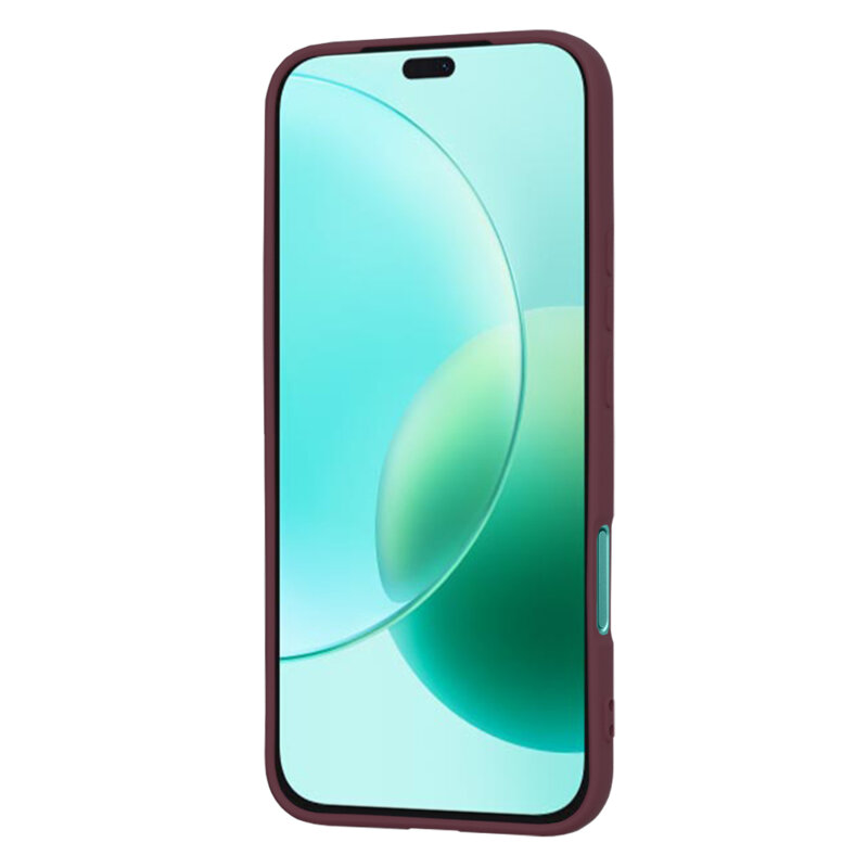 Husa silicon Honor 400 Lite Techsuit SoftFlex, bordo