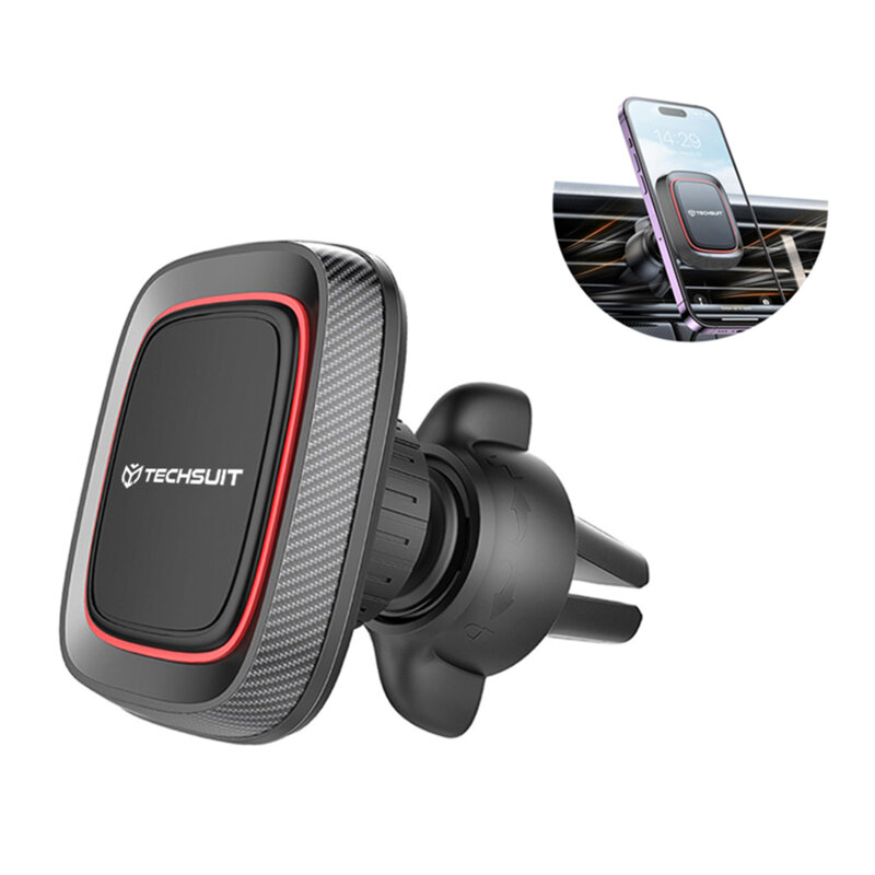 Suport auto pentru grila ventilatie magnetic Techsuit MagGrip S4