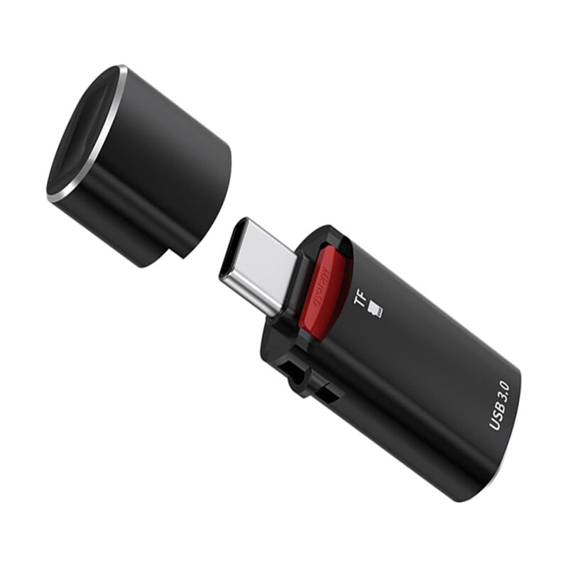 Cititor de carduri TF/adaptor USB la Type-C, 3A, Techsuit CC1