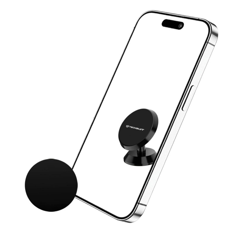 Suport magnetic telefon pentru masina, birou Techsuit TinyGrip S10