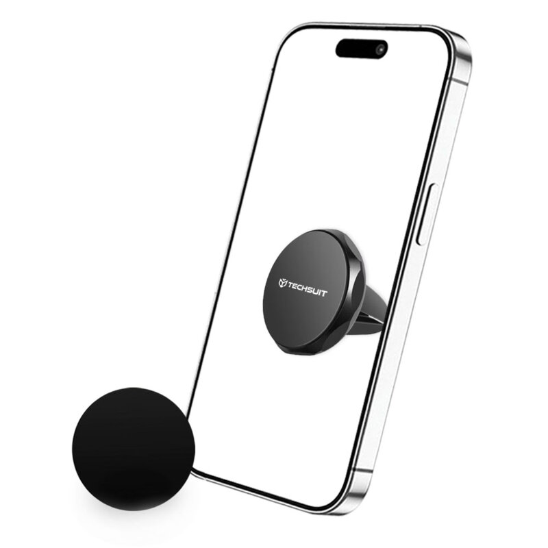 Suport auto magnetic N52 grila ventilatie Techsuit TinyGrip S9