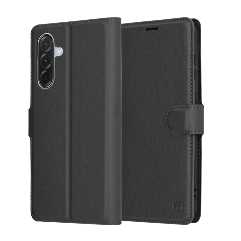 Husa Samsung Galaxy A56 5G Techsuit Leather Folio, negru