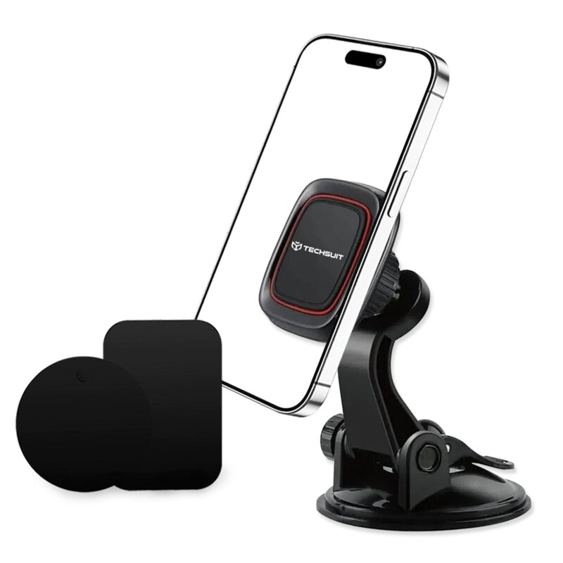 Suport telefon auto magnetic pentru bord Techsuit MagGrip S6